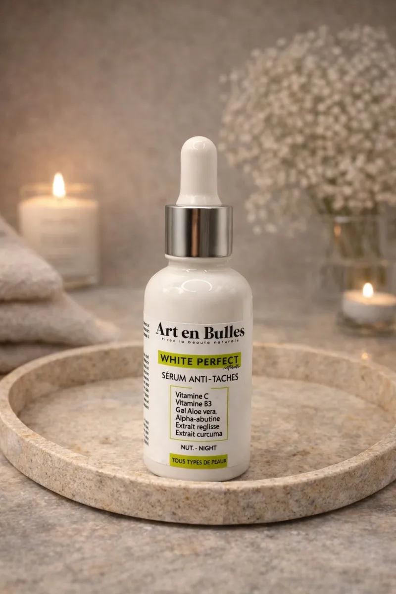 White Perfect  – Sérum Anti-Taches (Vitamine C & Alpha Arbutine)