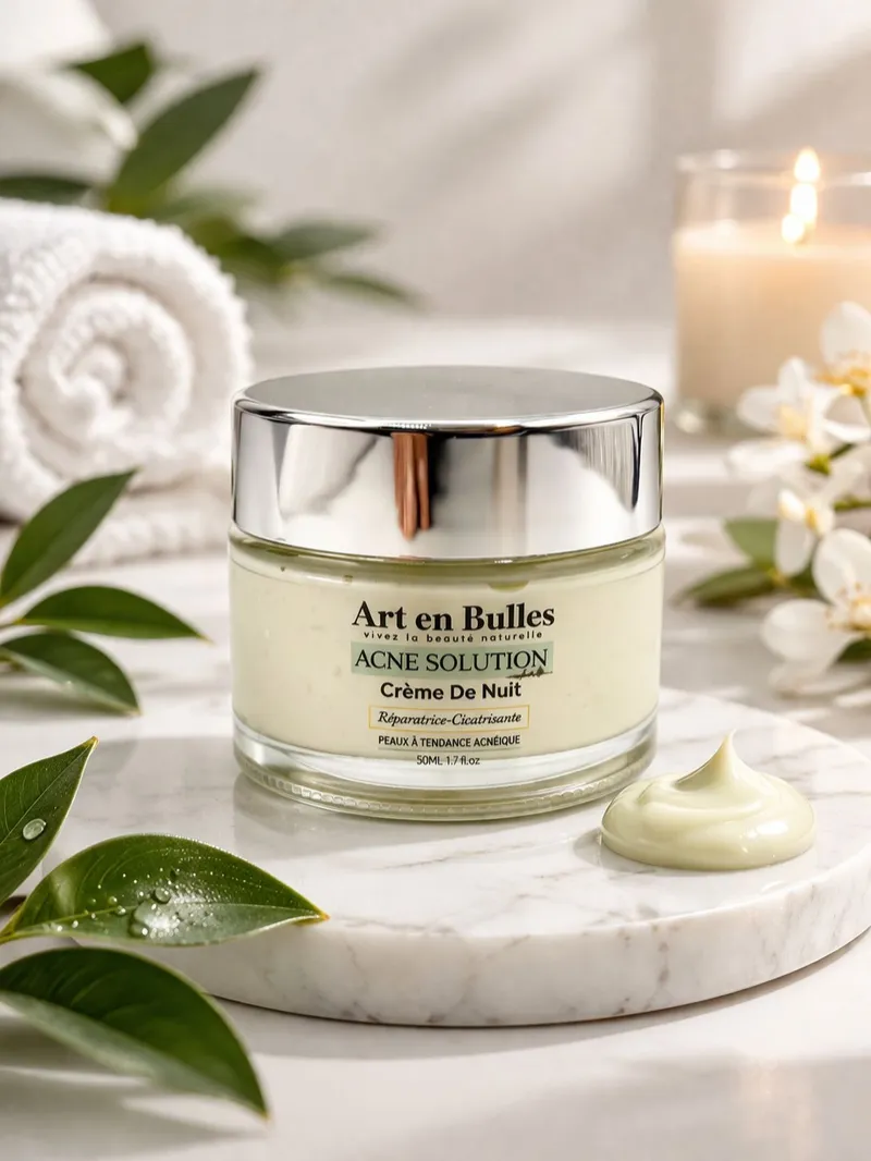  Crème de Nuit Réparatrice & Cicatrisante - ACNE SOLUTION
