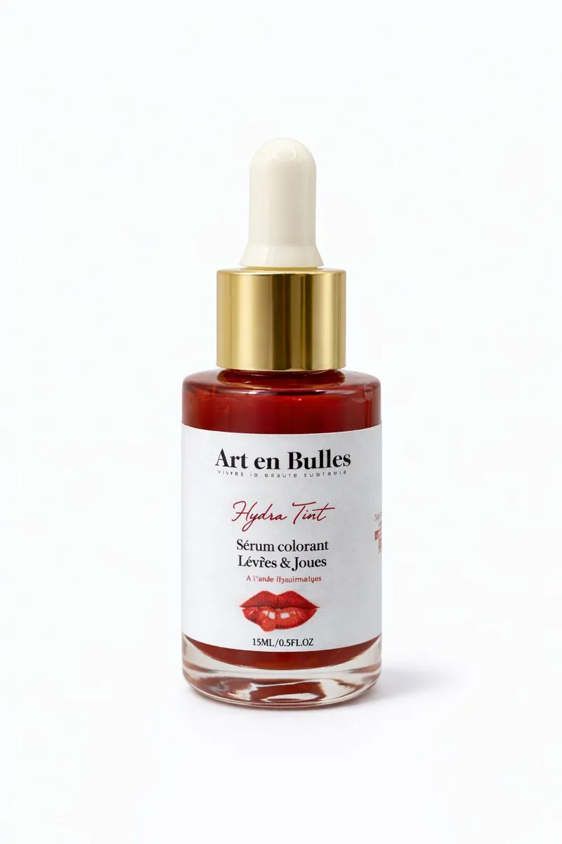 Hydra Tint – Sérum Colorant Lèvres & Joues à l'Acide Hyaluronique