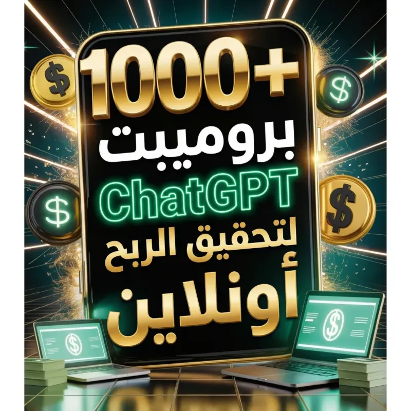 مجموعة 1000+ برومبت ذكاء اصطناعي احترافية