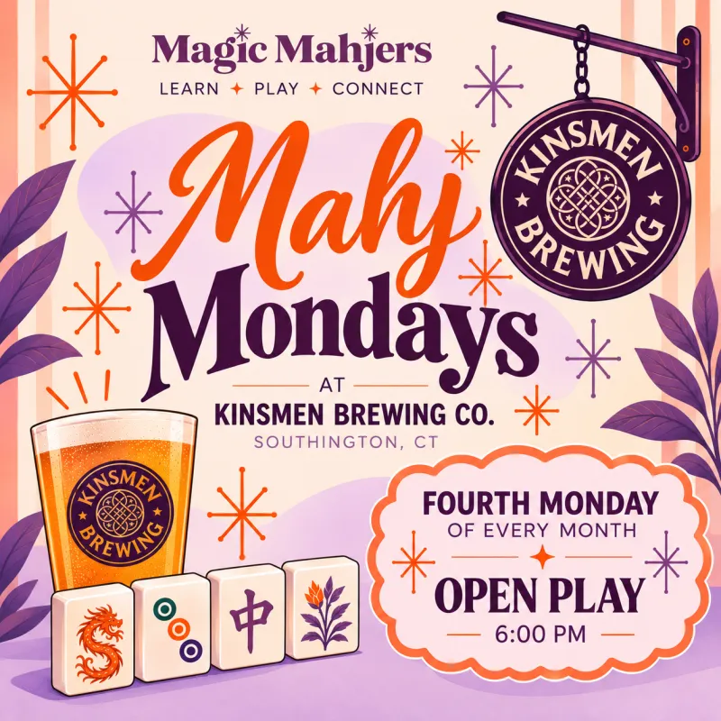 MAHJ MONDAYS • Kinsmen Brewing • Open Play