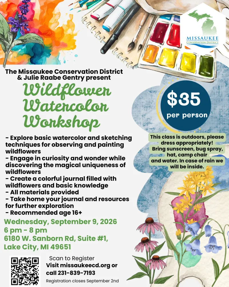 Wildflower Watercolor Workshop