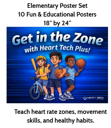 Elementary Heart Tech Plus Poster Set (10‑Pack)