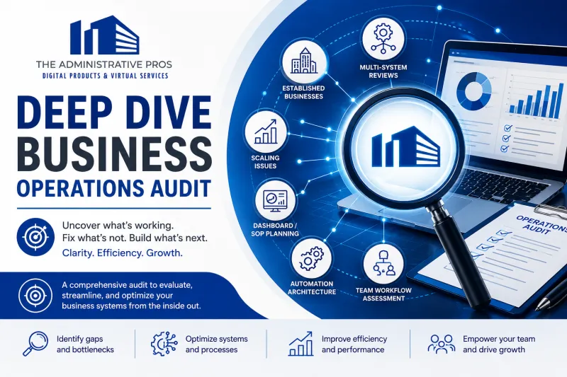 Deep Dive Business Operations Audit