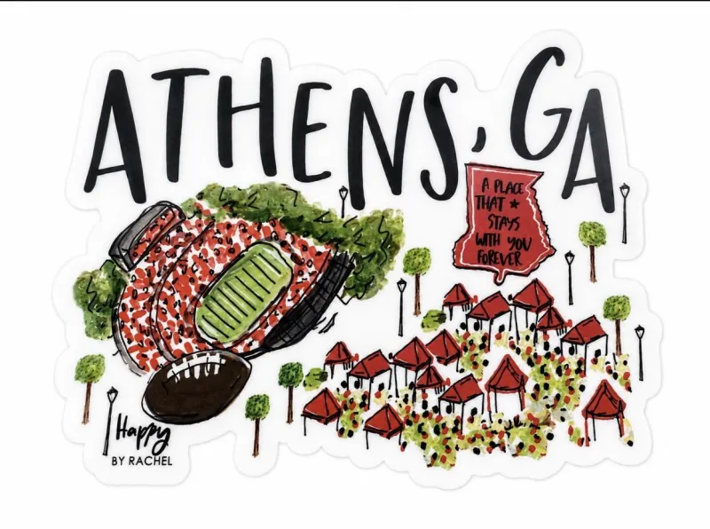 Athens Sticker 
