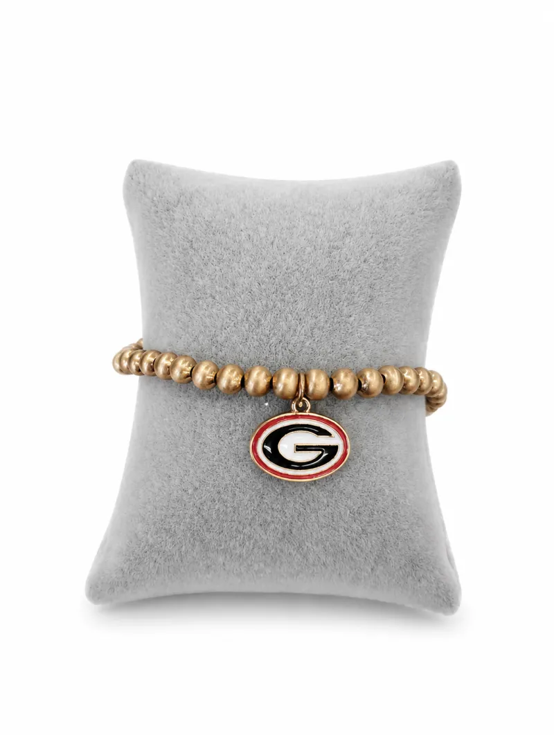 Classic G Gold Beaded Bracelet