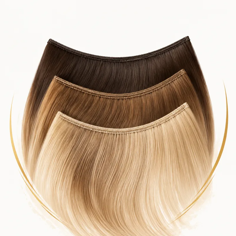 Hand Tied Weft Extensions