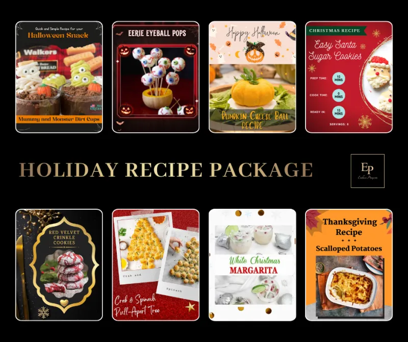 Holiday Recipe Package