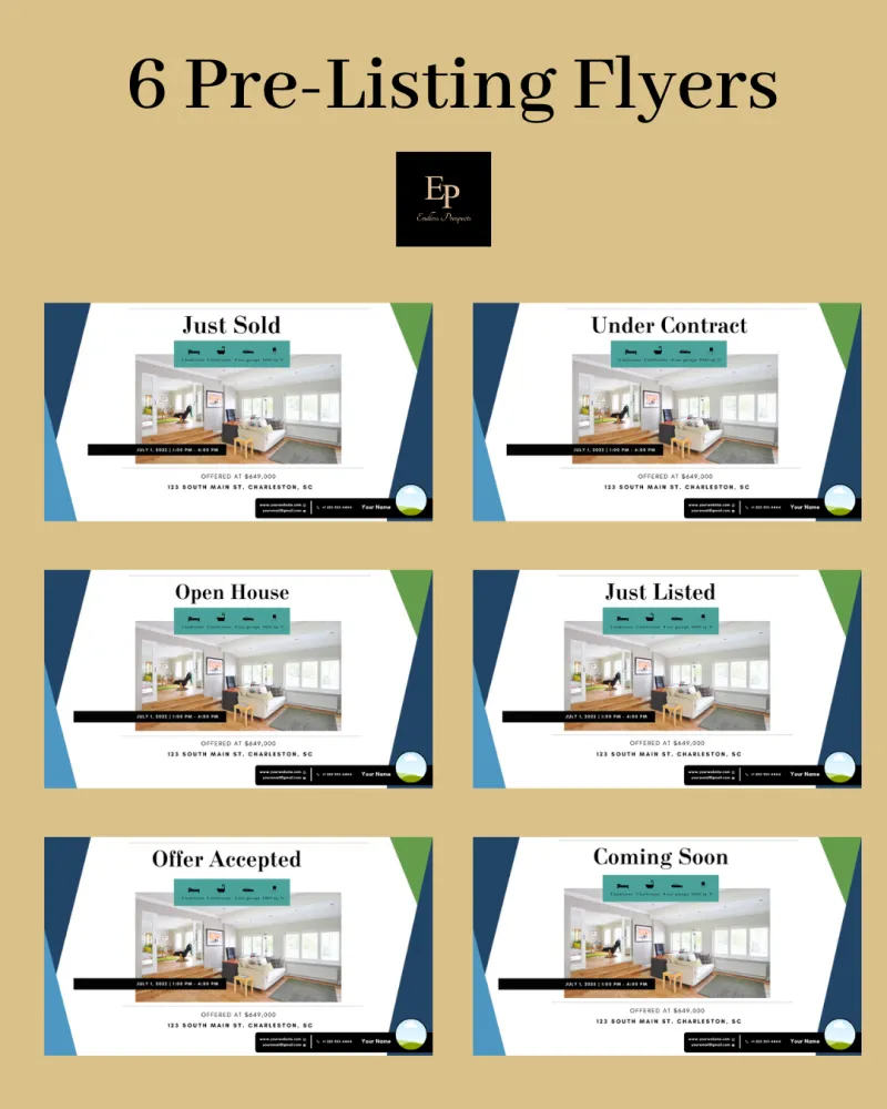 Pre-Listing Flyers