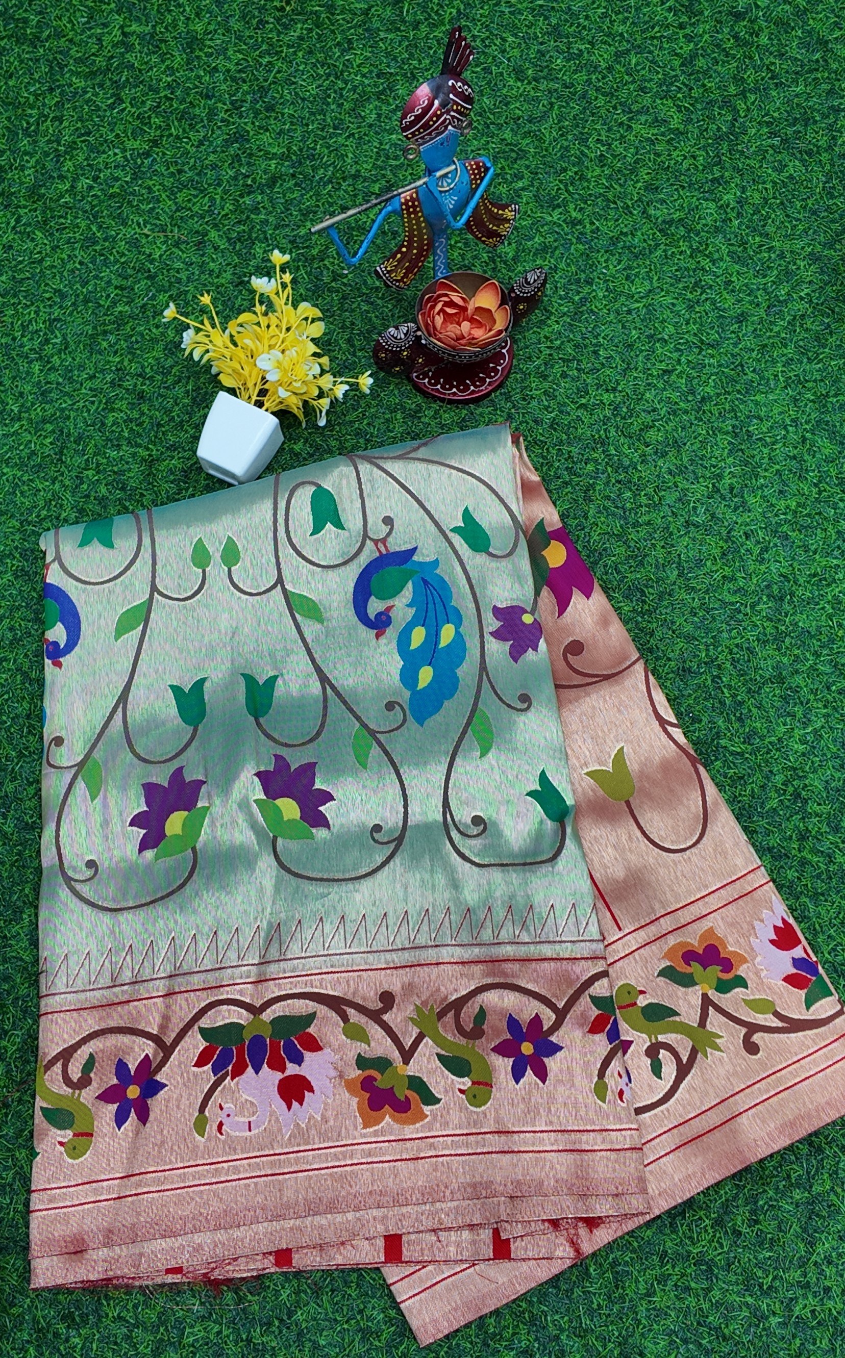 Tissue Paithani RS-TP-02