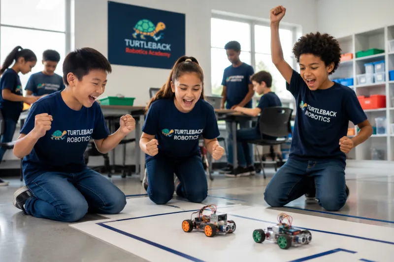 Summer Robotics Camp – Full Time (Ages 6–12)