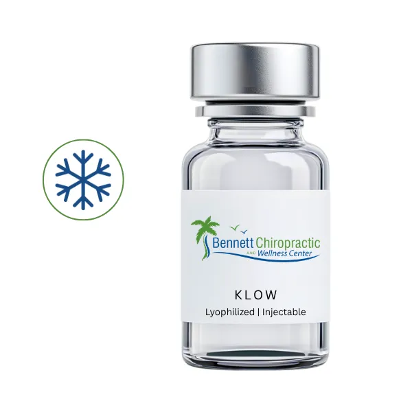 KLOW (BPC-157 / GHK-CU / TB-500 / KPV) 10mg/50mg/10mg/10mg/mL (3mL) - Lyophilized