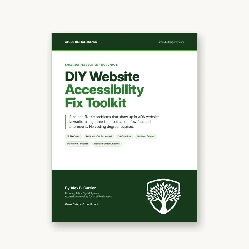 DIY Website Accessibility Fix Toolkit