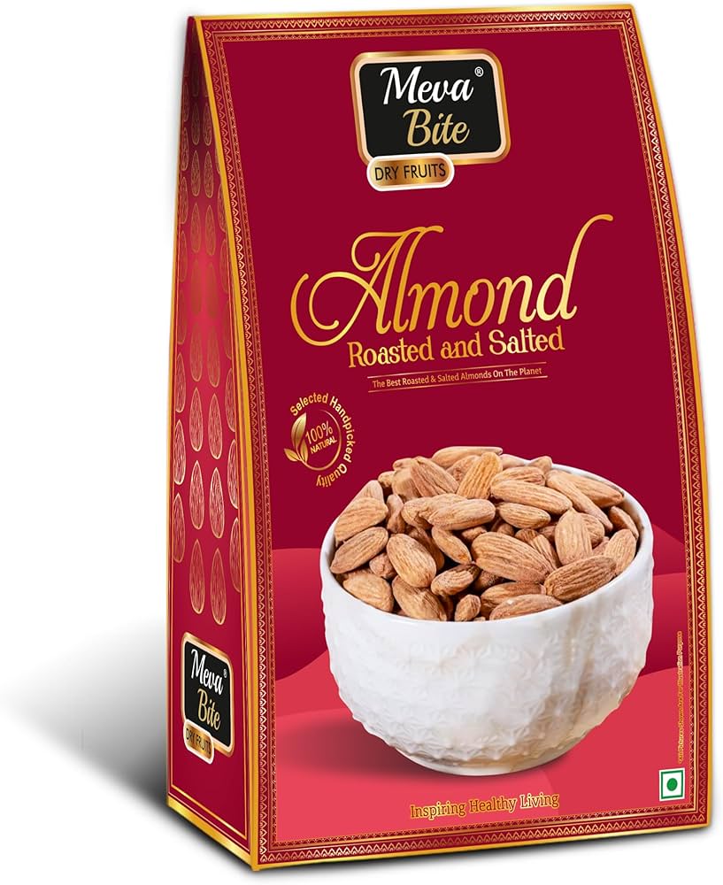 Almond Roasted & Salted - 250gm