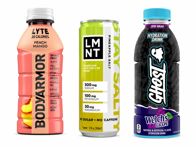 Electrolyte Drinks (LMNT/Ghost/Body Armor