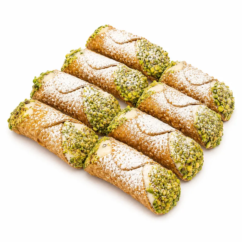 Ricotta & Pistachio Cannoli