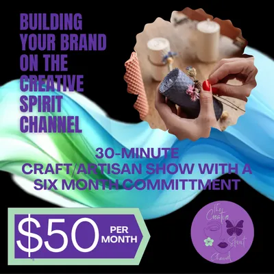 30 Minute Craft/Artisan Show w/6-month commitment