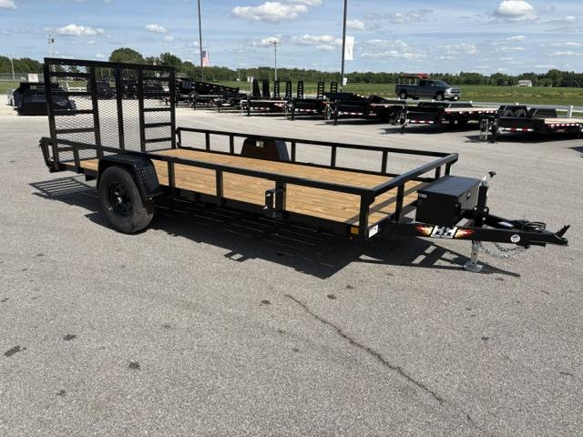 H and H 82" x 14' Utility Trailer