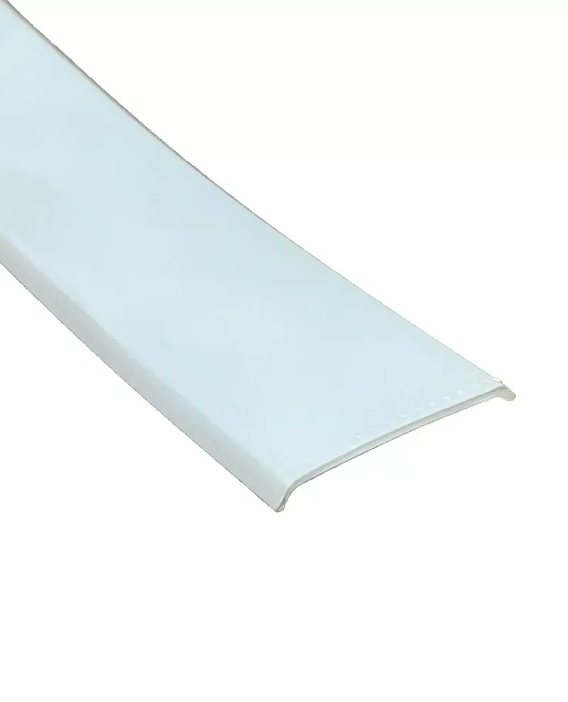 1 1/2″ White Vinyl Insert 1/16″ Thick Trim Flexible RV Screw Cover