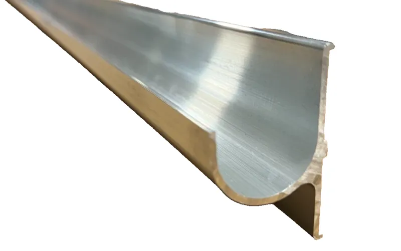 92″ Aluminum J Gutter Drip Rail Trim Molding 2 3/8″ x 1 1/2″ RV Houseboat Bus