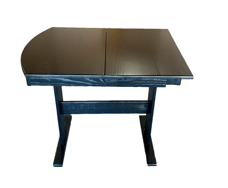 RV Hide 2 Leaf Dinette Table Hardwood Black 26 x 56 with 2 leafs