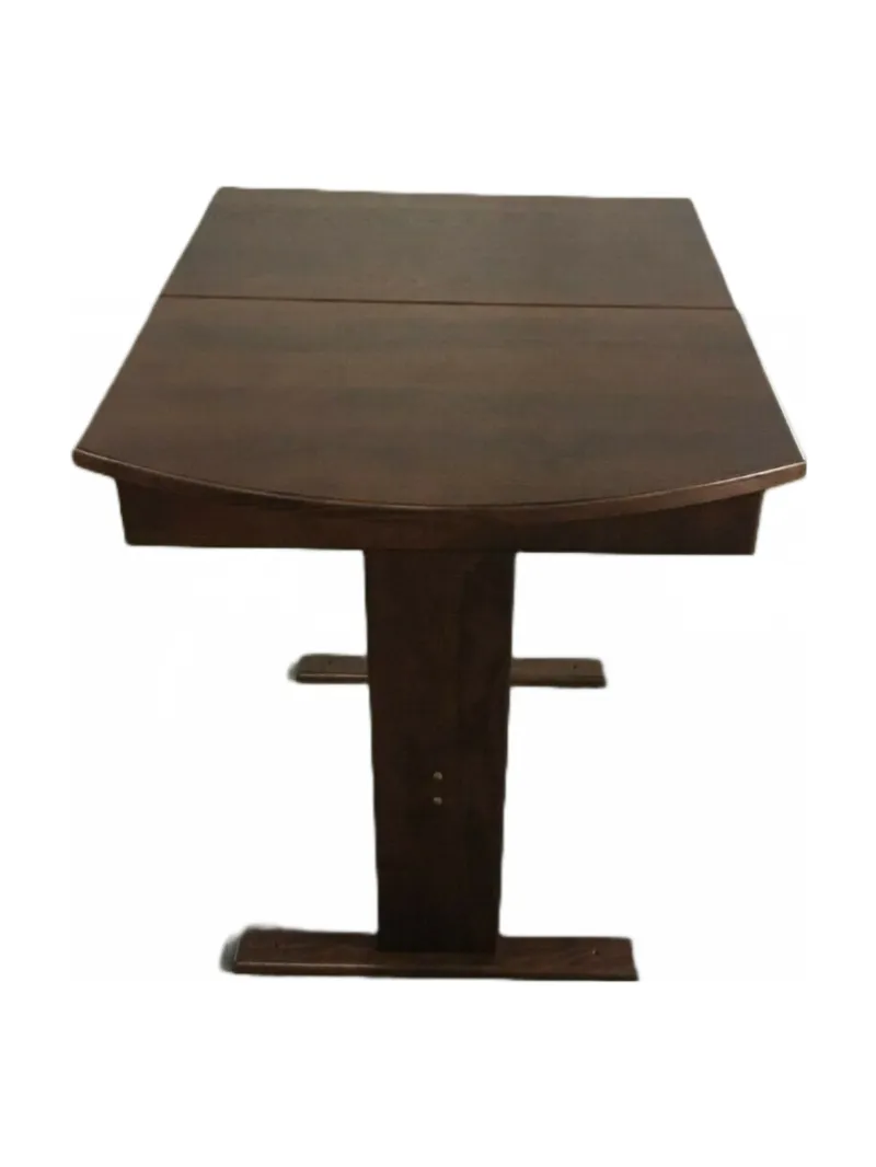 RV Hide 2 Leaf Dinette Table Hardwood Stained Cherry 26 x 56 with 2 leafs