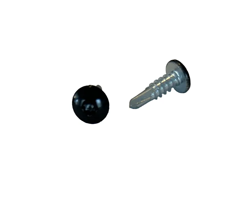 45 Black #12 x 3/4″ Cargo Utility RV Toy Trailer Exterior Self Tapping Screws