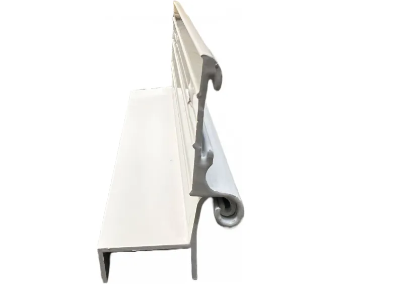 92″ Set White Aluminum Belt Rail Hinge Basement Compartment Door