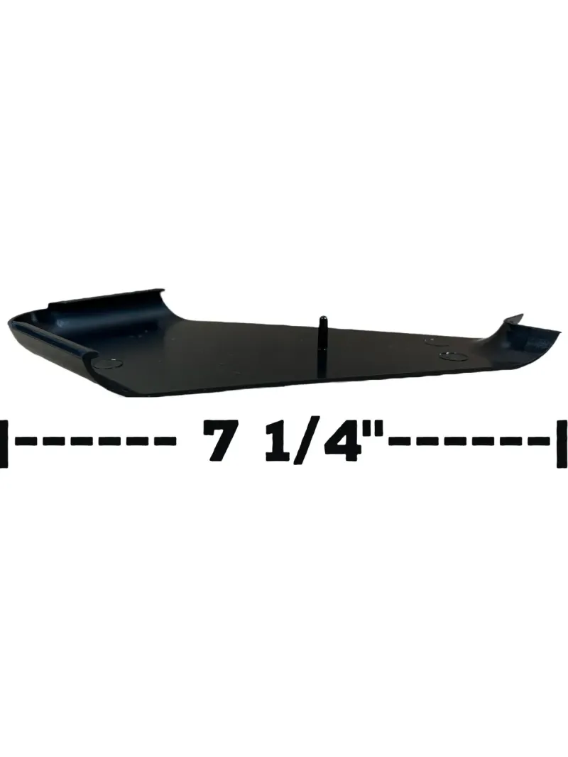 Black Plastic Corner Piece Fits Aluminum Slide Out Box Trim 4 1/2" Wide RV-545