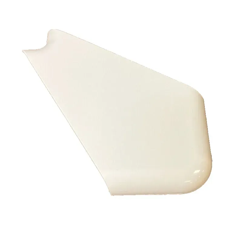 Oyster Plastic Corner Piece Fits Aluminum Slide Out Box Trim 4 1/2" Wide RV-545