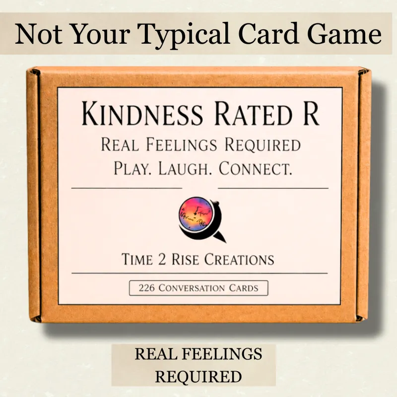 Kindness Rated R Card Game - Real Feelings Required