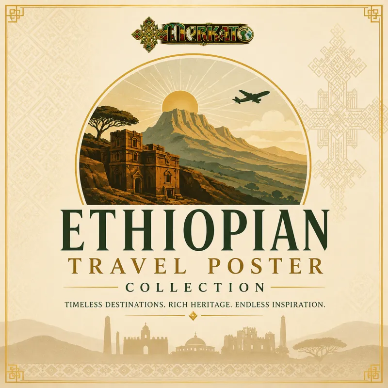 Ethiopian Travel Poster Collection