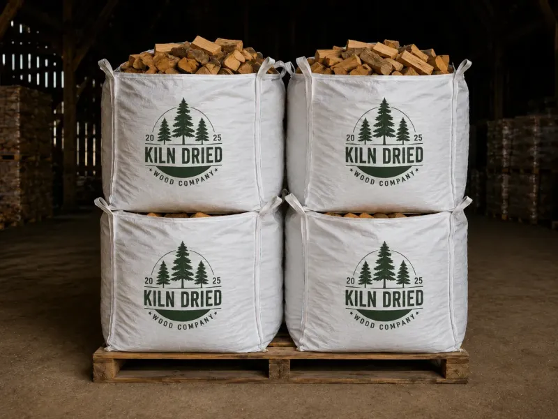 Full Cord Bulk Kiln-Dried Firewood