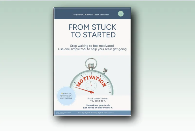 From Stuck to Started