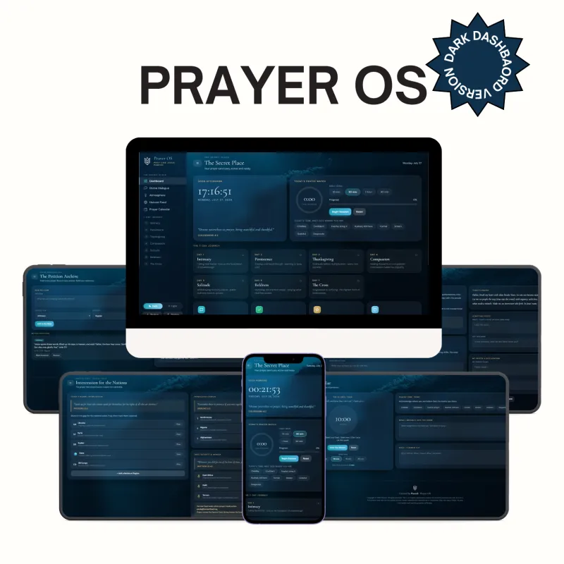 Pray Like Jesus - Prayer OS