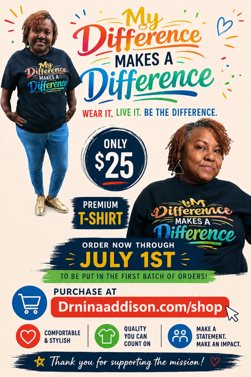 My Difference Makes A Difference T-Shirt