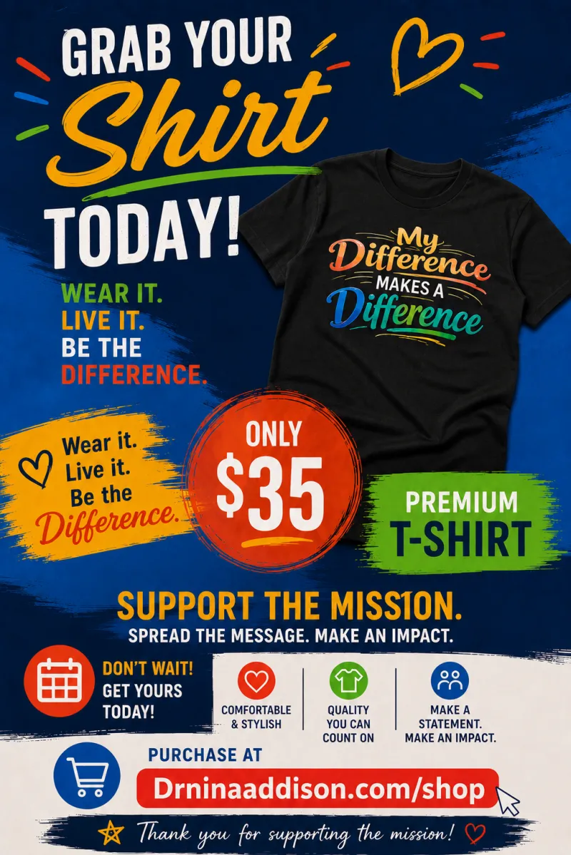 My Difference Makes A Difference T-Shirt