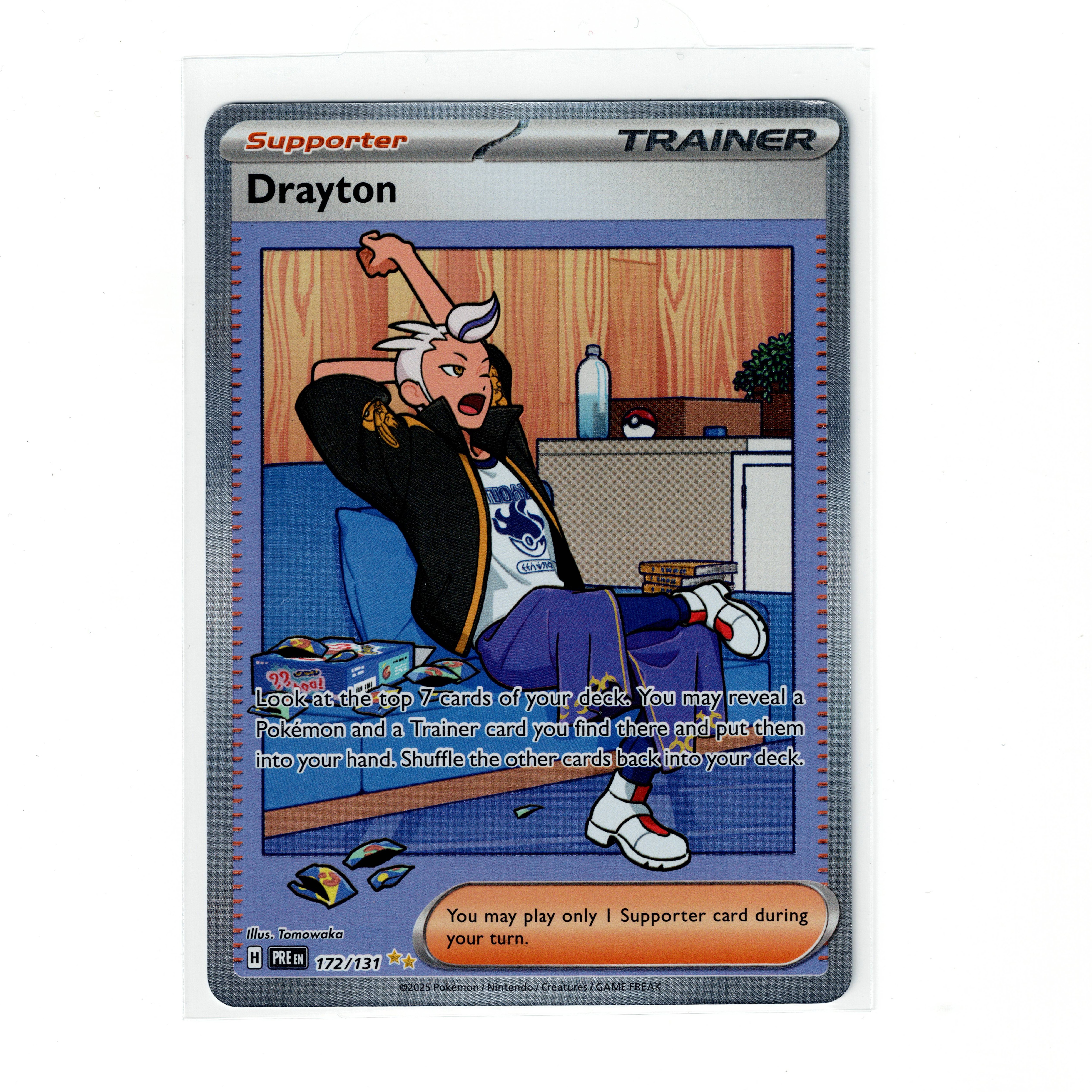 Drayton 172/131 Prismatic Evolutions Illustration Rare