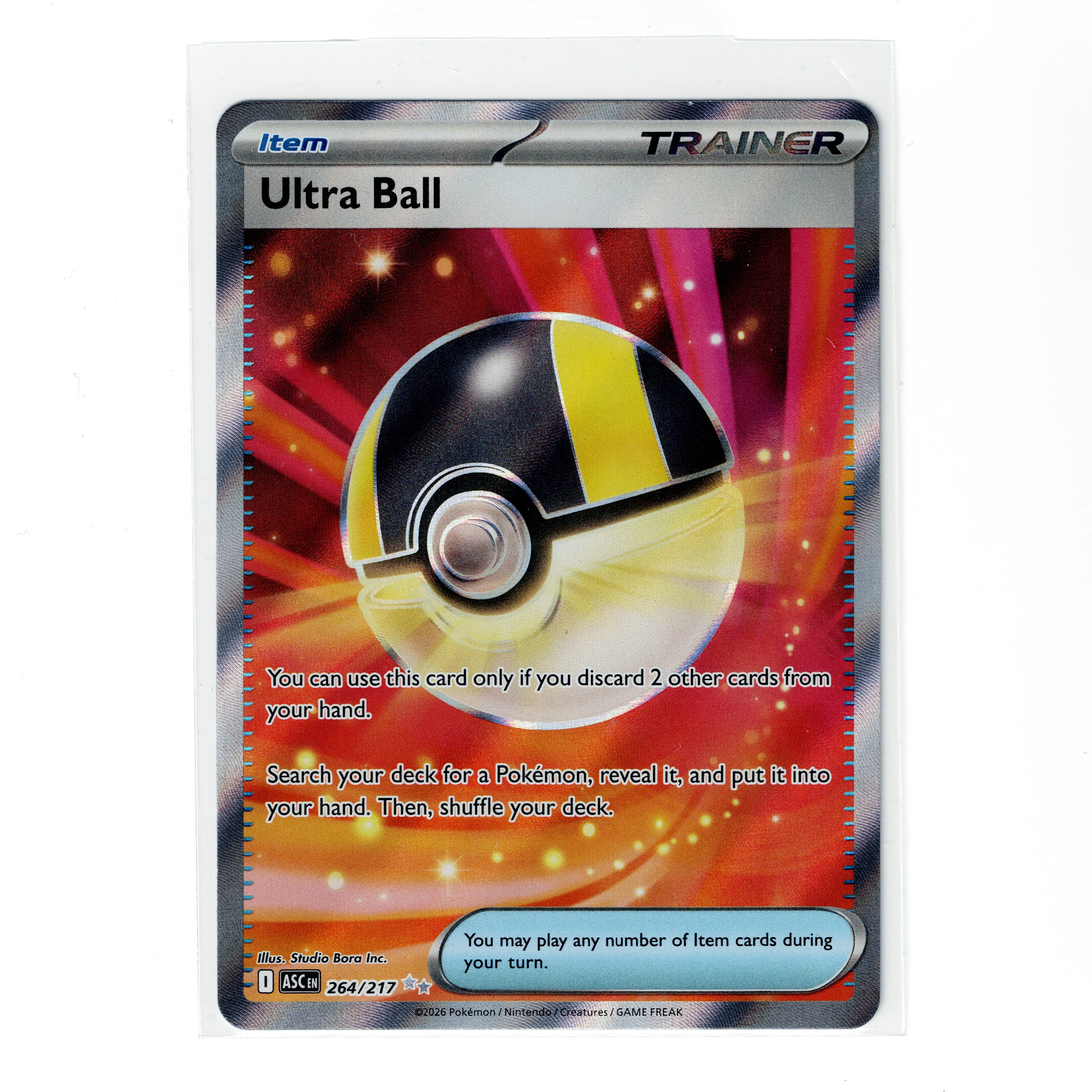 Ultra Ball 264/217 Ascended Heroes Ultra Rare