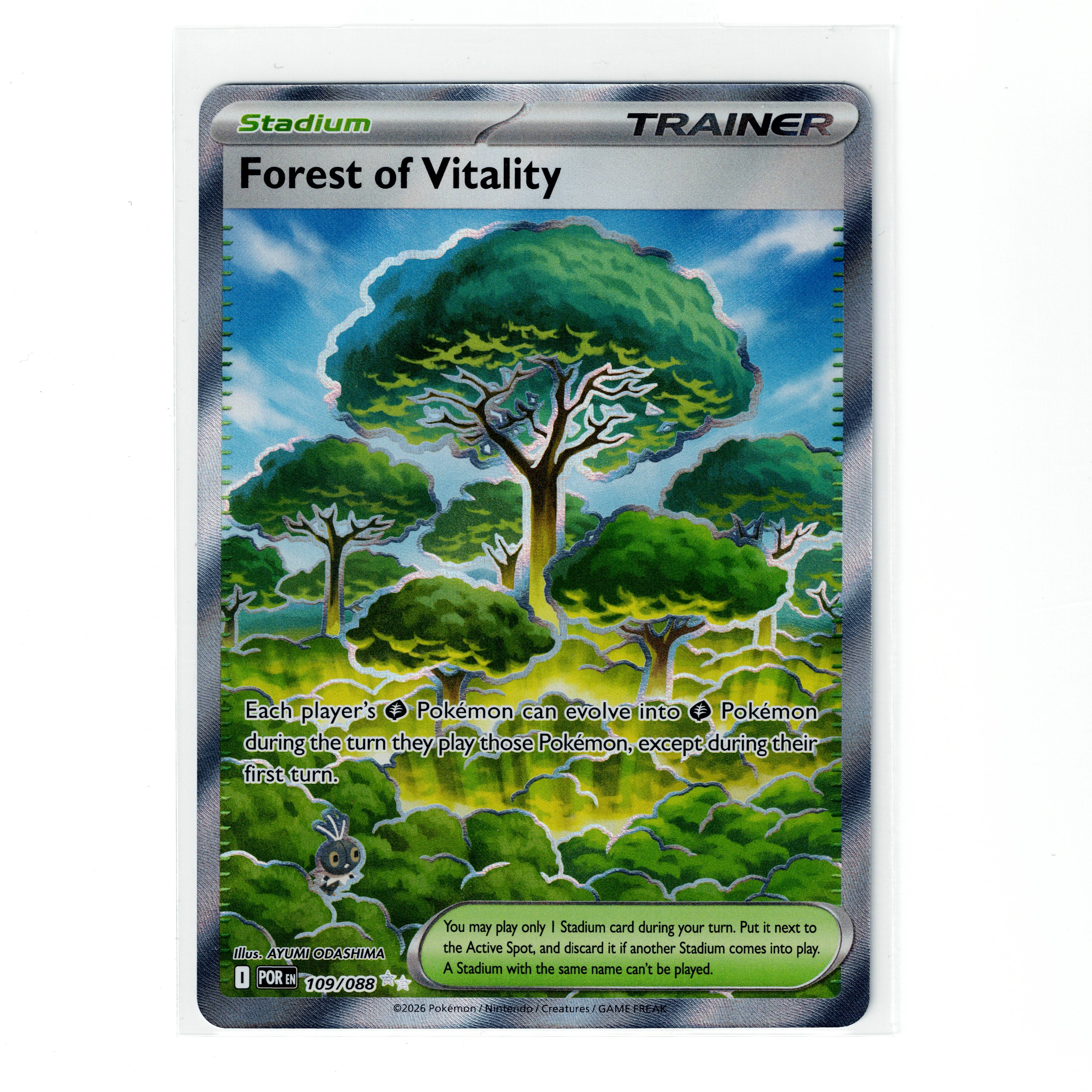 Forest of Vitality 109/088 Illustration Rare Perfect Order