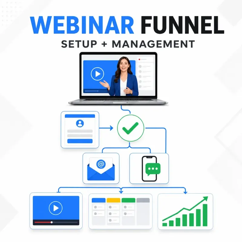 Webinar Funnel Setup & Management