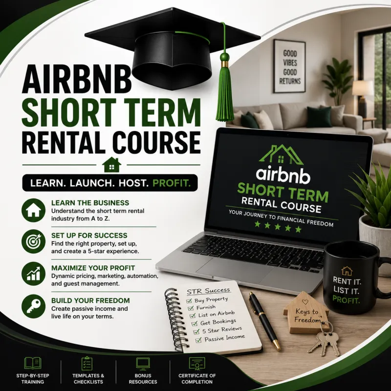 Airbnb Short Term Rental Course