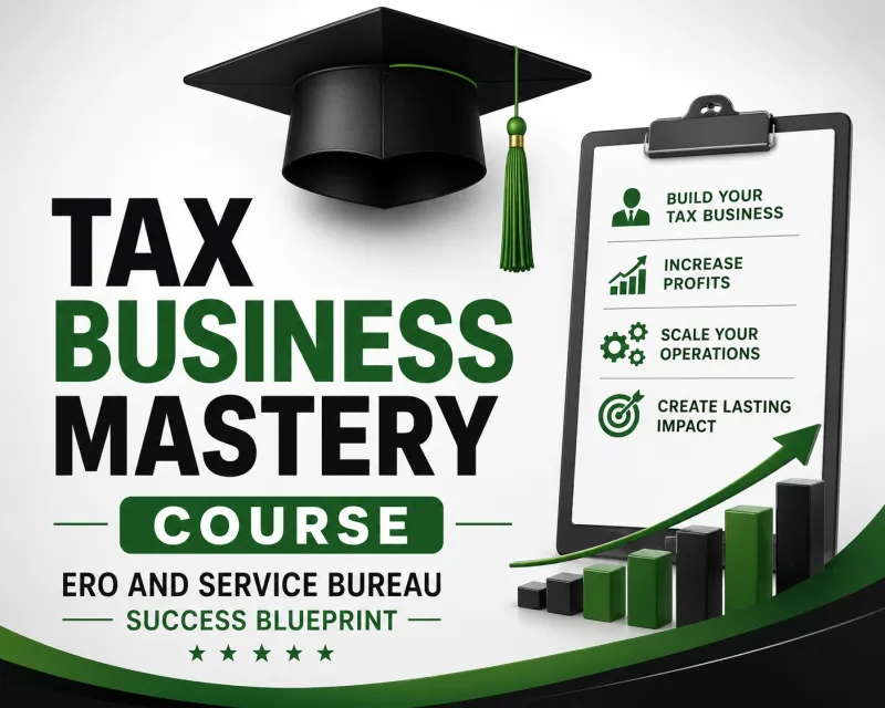 Tax Business Mastery Course "Live Course"