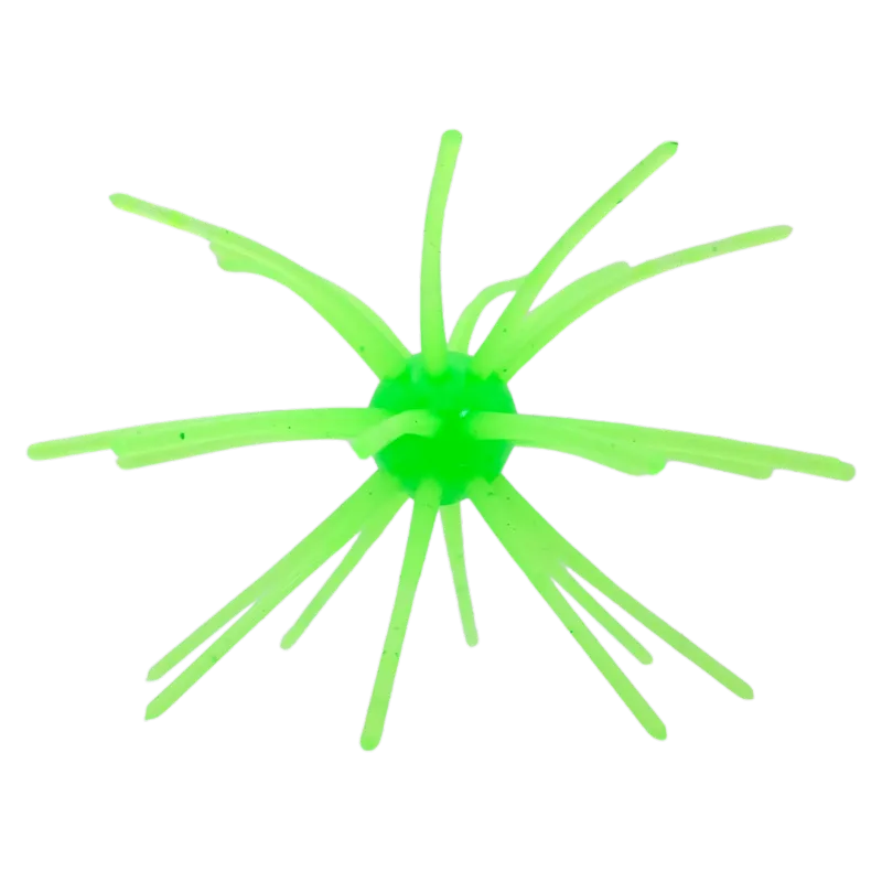 Sea Mine Urchin 4in - Neo Glow Green (3pk)