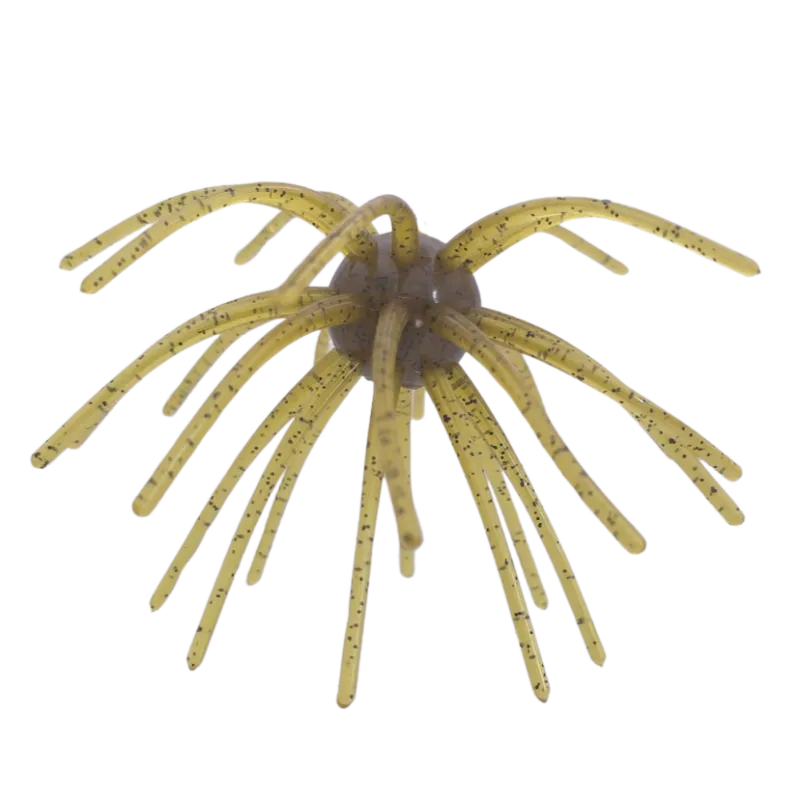 Sea Mine Urchin 4in - Green Pumpkin Blk Flake (3pk)