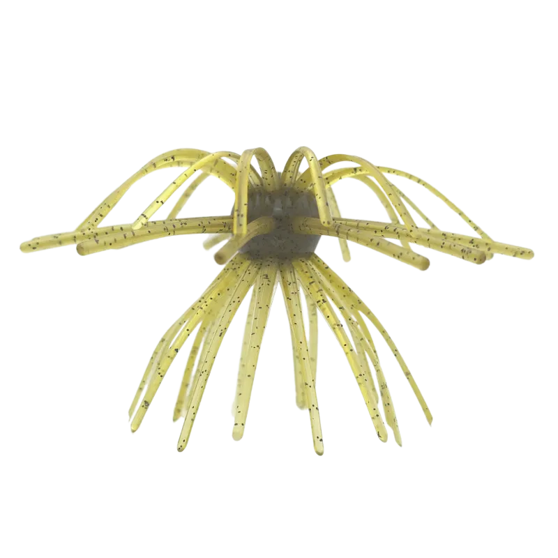 Sea Mine Urchin 4in - Green Pumpkin Blk Flake (3pk)