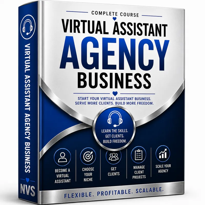Virtual Assistant Agency Business Startup Course (Self Paced)