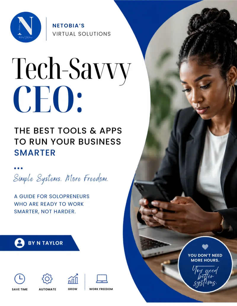 Tech-Savvy CEO: A Free Guide for Solopreneurs