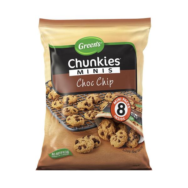 Chunkies Choc Chip Minis 25g x48