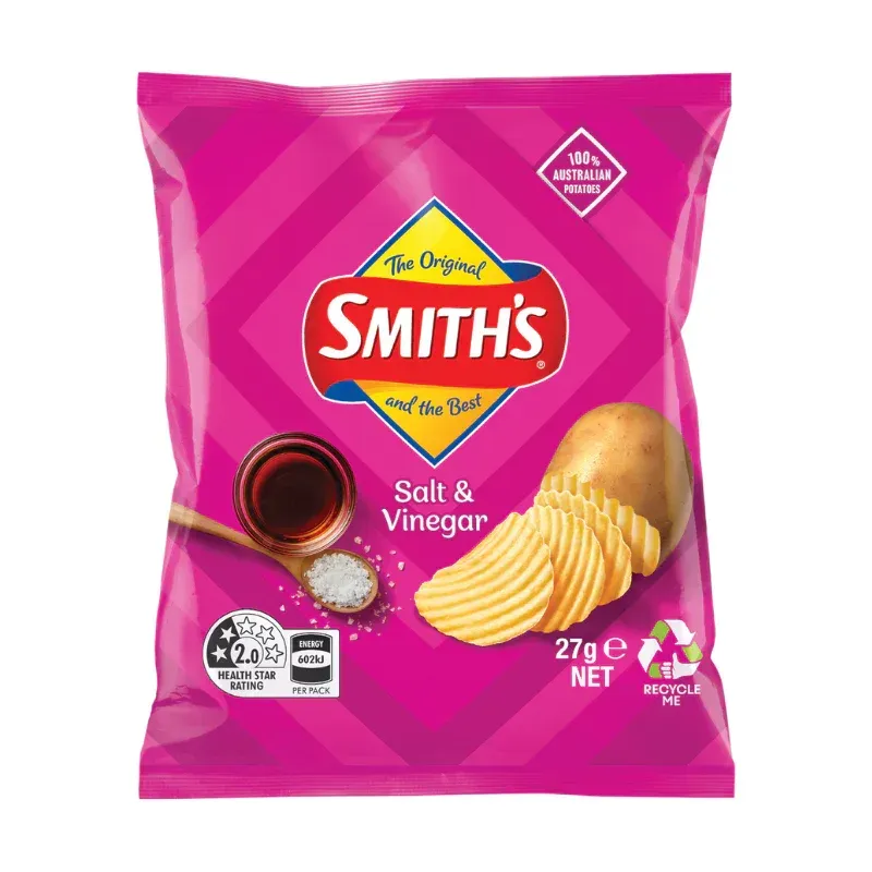 Smiths 27g Salt & Vinegar {21} CODE -  2302